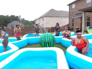 Inflatable Pool Party