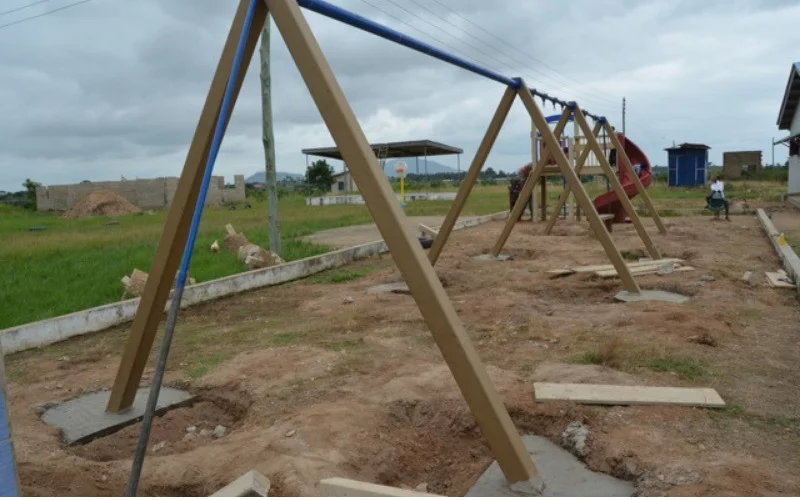 How To Anchor A Swing Set With Concrete
