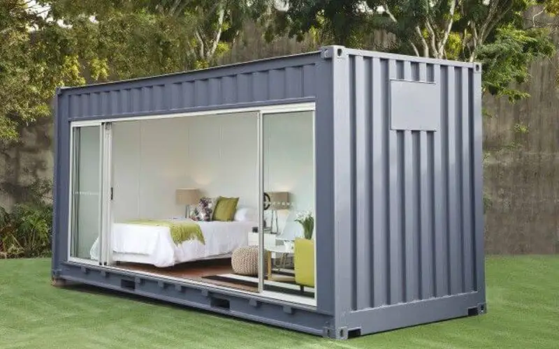 Shipping Container in My Backyard
