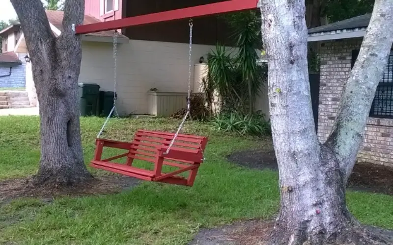 How to Hang a Swing Between Two Trees