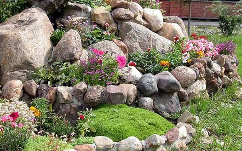 A Rocky Flower Garden