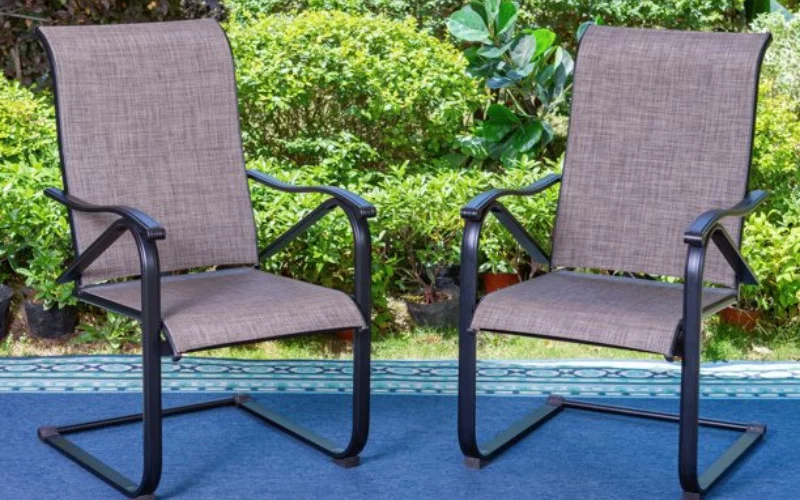 C-Spring Patio Chairs