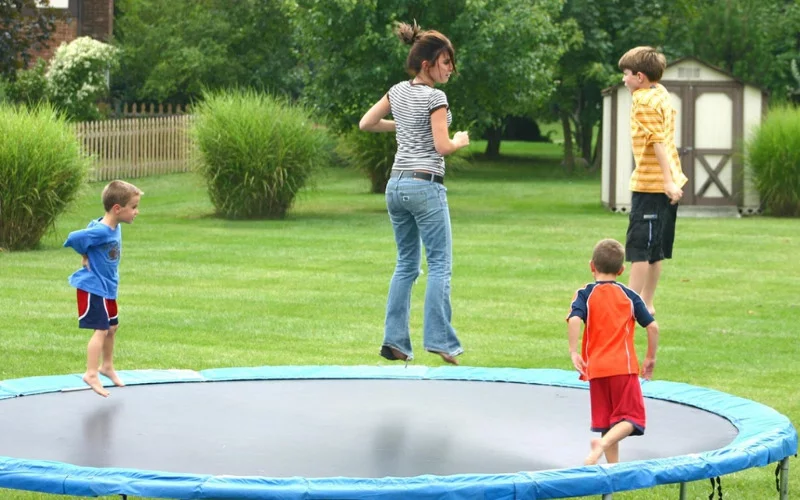 Can You Put a Normal Trampoline In The Ground