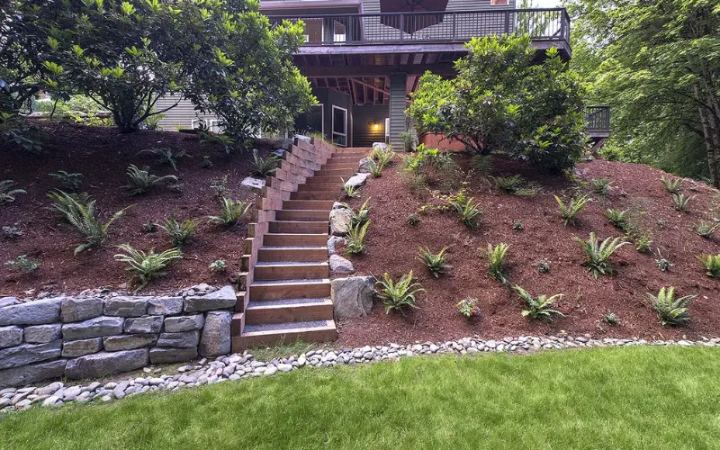 What To Do With Steep Hill In Backyard
